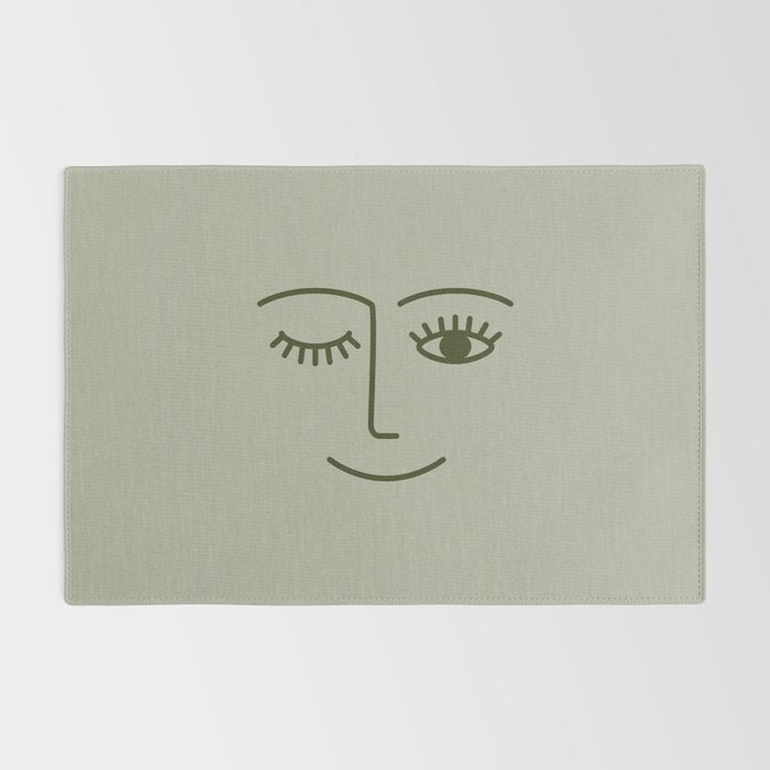 Wink (Green) Rug Gallery Image 2