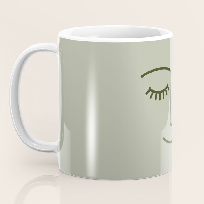Wink (Green) Coffee Mug Gallery Image 3