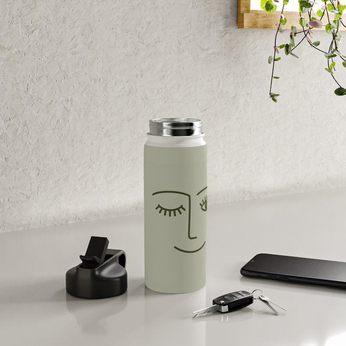 Wink (Green) Water Bottle Gallery Image 4
