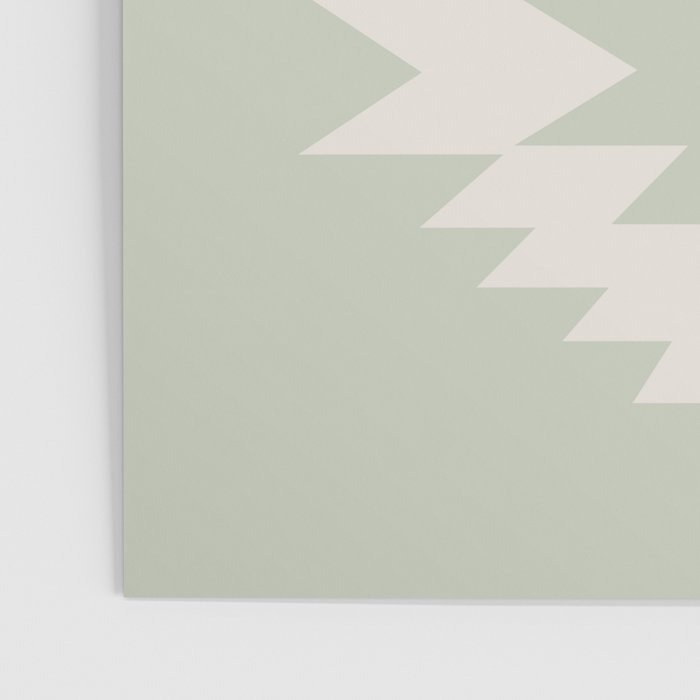 Southwestern Minimalism - Neutral Sage Green Poster Gallery Image 3