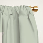 Southwestern Minimalism - Neutral Sage Green Window Curtain Gallery Image 2