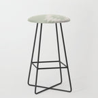 Southwestern Minimalism - Neutral Sage Green Stool Gallery Image 1