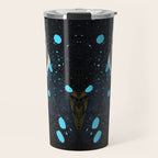 Brutalized Portrait of a Gentleman 1 Travel Mug Gallery Image 1