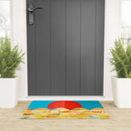 Colorful Snakes On A Desert Welcome Mat Gallery Image 3