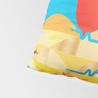 Colorful Snakes On A Desert Pillow Sham Gallery Image 4