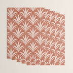 Boho Rustic Palm Radiance Terracotta Wrapping Paper Gallery Image 3