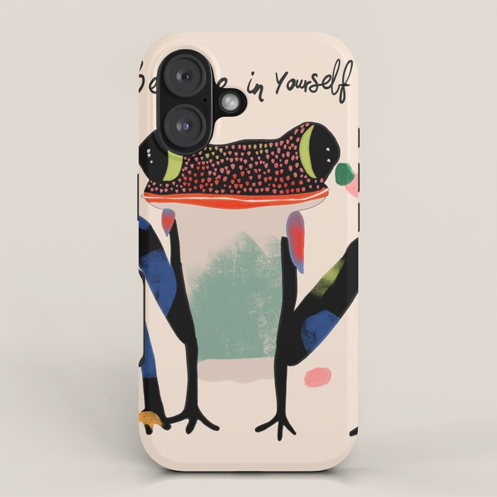 Believe and Leap iPhone Case Gallery Image 1