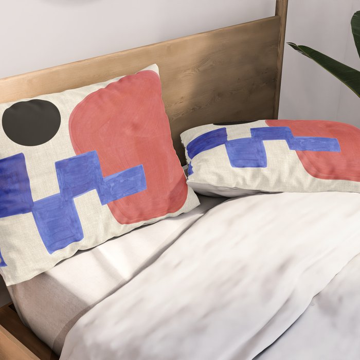 Race Track Pillow Sham Gallery Image 2