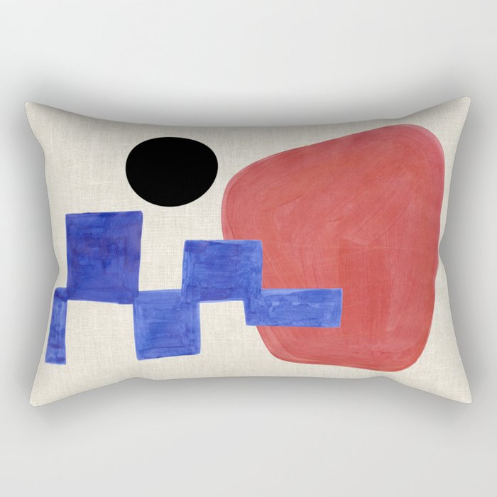 Race Track Rectangular Pillow Gallery Image 1