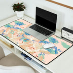 Cranes dance Desk Mat Gallery Image 2