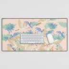 Cranes dance Desk Mat Gallery Image 1