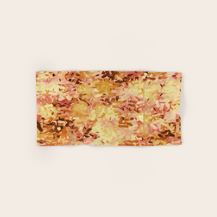 Confetti Autumn Orange Bath Towel Gallery Image 1