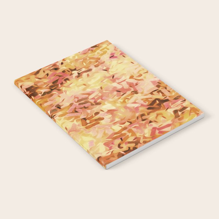 Confetti Autumn Orange Notebook Gallery Image 2