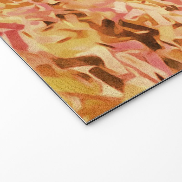 Confetti Autumn Orange Welcome Mat Gallery Image 2