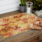 Confetti Autumn Orange Outdoor Rug Gallery Image 2