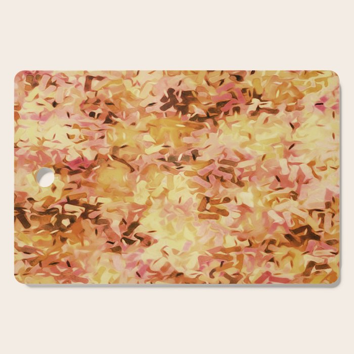 Confetti Autumn Orange Cutting Board Gallery Image 1