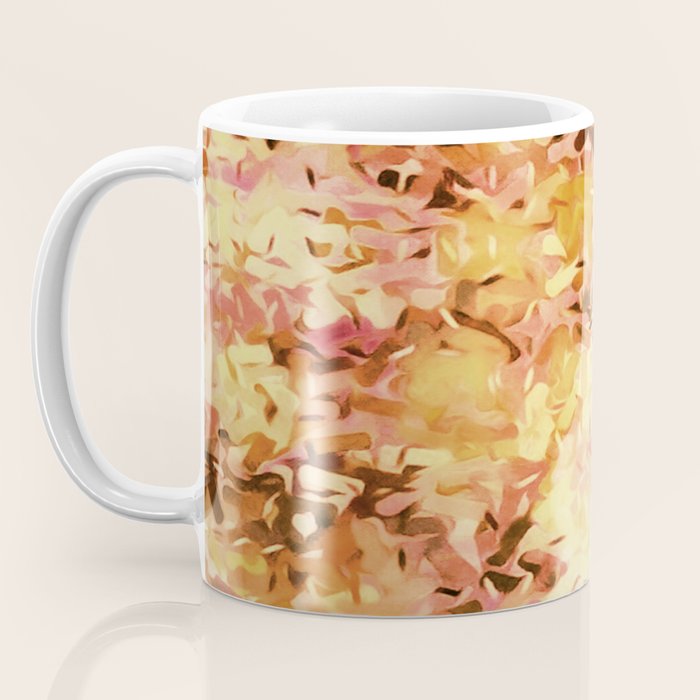 Confetti Autumn Orange Coffee Mug Gallery Image 3