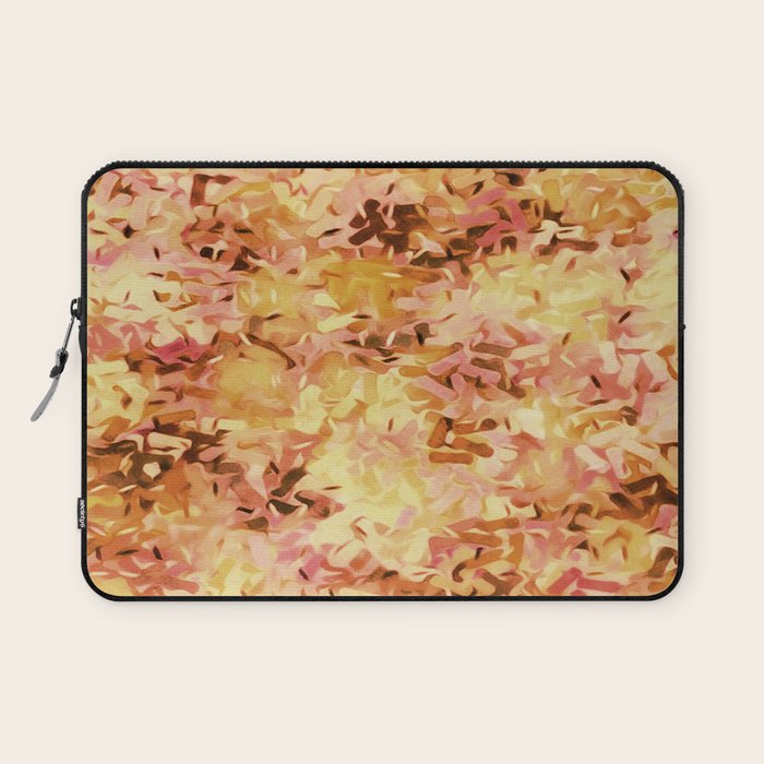 Confetti Autumn Orange Laptop Sleeve Gallery Image 1