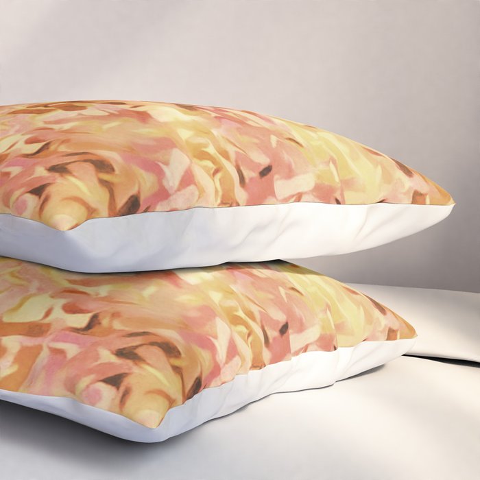 Confetti Autumn Orange Pillow Sham Gallery Image 3