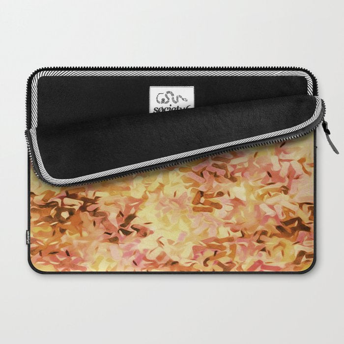 Confetti Autumn Orange Laptop Sleeve Gallery Image 2