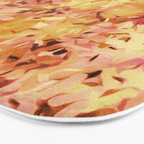 Confetti Autumn Orange Bath Mat Gallery Image 3
