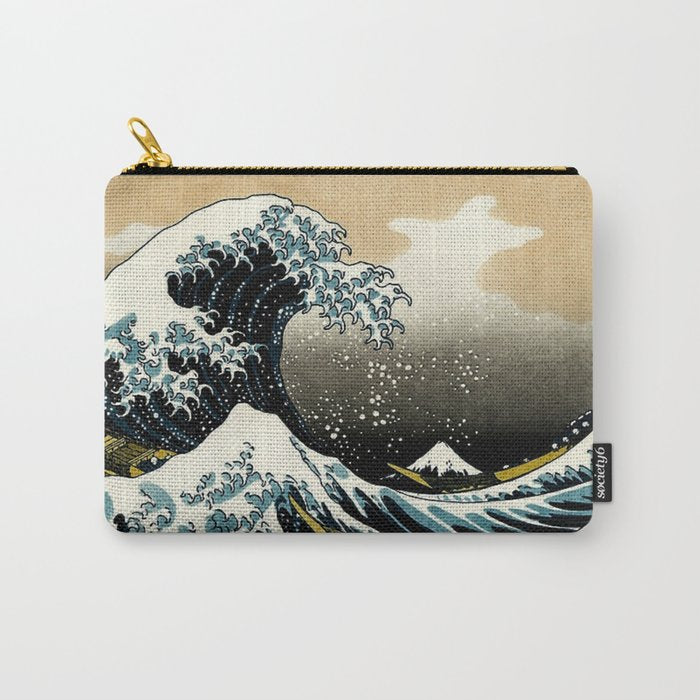The Great Wave Off Kanagawa ,No.2, Carry All Pouch Gallery Image 1