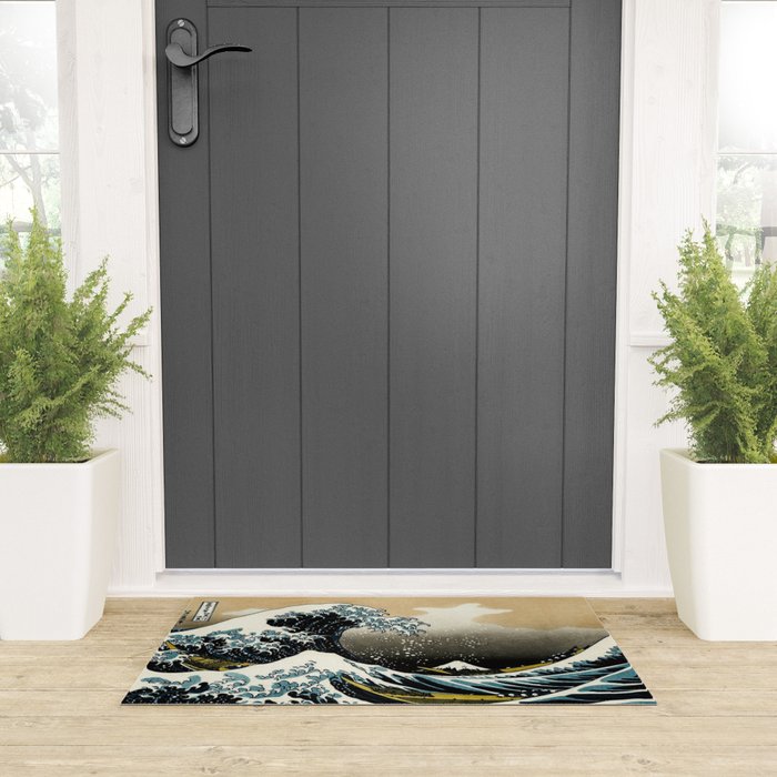 The Great Wave Off Kanagawa ,No.2, Welcome Mat Gallery Image 3