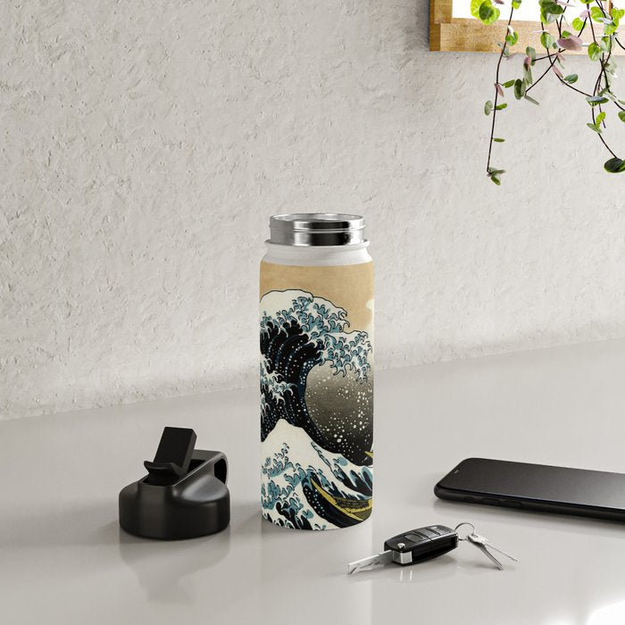 The Great Wave Off Kanagawa ,No.2, Water Bottle Gallery Image 4