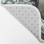 The Great Wave Off Kanagawa ,No.2, Bath Mat Gallery Image 2