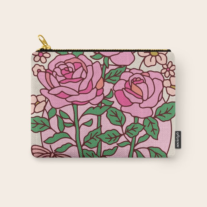 Rose Carry All Pouch Gallery Image 1