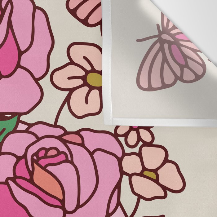 Rose Wall Tapestry Gallery Image 3