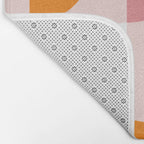 City life facade 2 pearl pink Bath Mat Gallery Image 2
