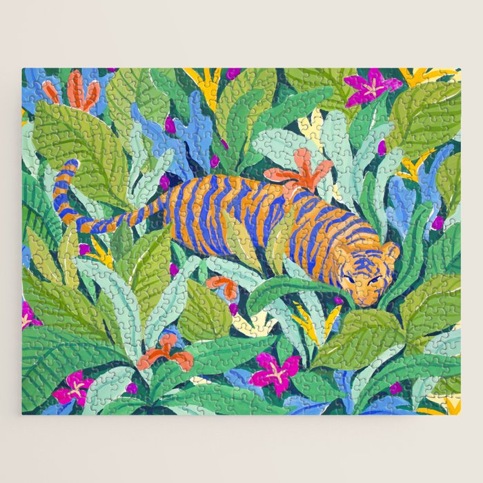 Colorful Jungle Jigsaw Puzzle Gallery Image 1