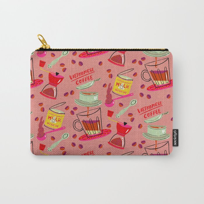 Vietnamese Coffee Carry All Pouch Gallery Image 1
