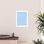 Minimal Doodle Dots in Sky Blue Poster Gallery Image 2