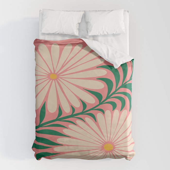 Amsterdam: Flower Market Summer Color Series 03 Duvet Cover Gallery Image 1