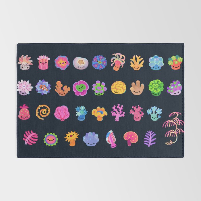 Coral (Anthozoa) Rug Gallery Image 2