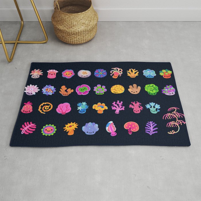 Coral (Anthozoa) Rug Gallery Image 1