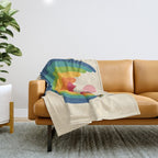 Dream Surfer Throw Blanket Gallery Image 1