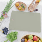 Solid Linen Sage Cutting Board Gallery Image 2