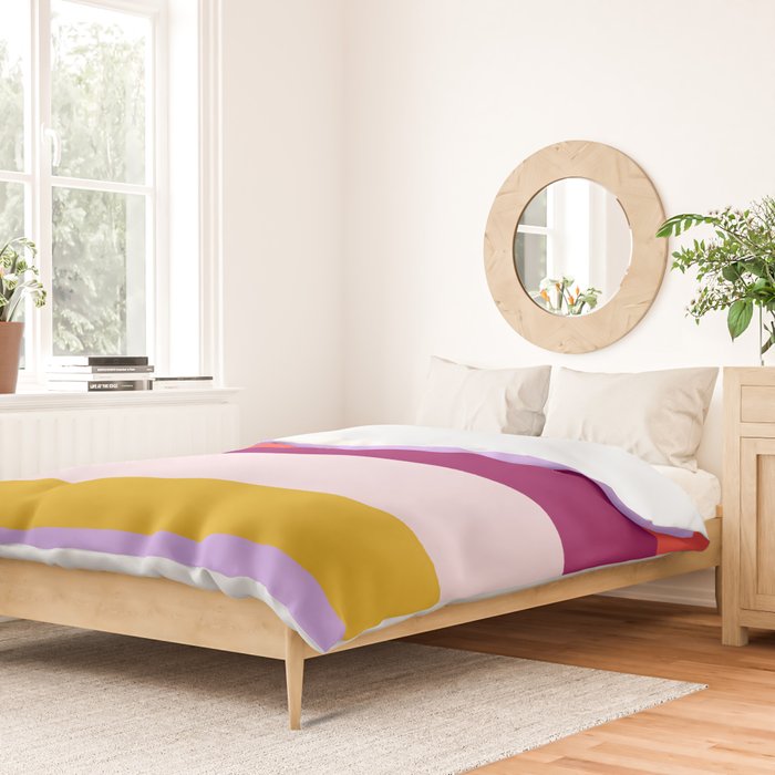 Sunset Stripes Duvet Cover Gallery Image 2