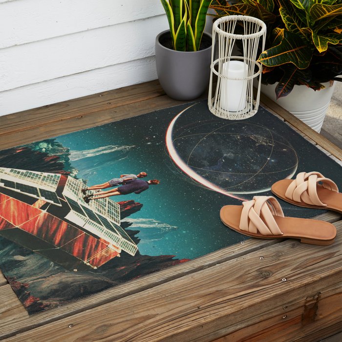 It will be a whole New World Outdoor Rug Gallery Image 2