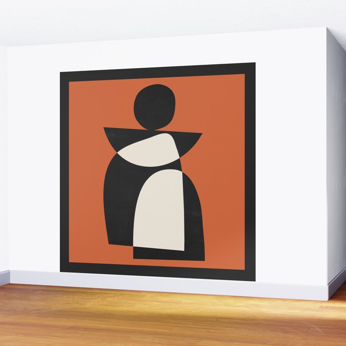 Minimal Abstract Art 39a Wall Mural Gallery Image 2