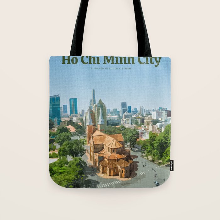 Visit Ho Chi Minh City Tote Bag Gallery Image 1