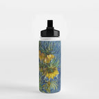 Vincent van Gogh Imperial Fritillaries in a Copper Vase 1887 (High Res & Restored Color Edit) Water Bottle Gallery Image 2