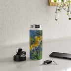 Vincent van Gogh Imperial Fritillaries in a Copper Vase 1887 (High Res & Restored Color Edit) Water Bottle Gallery Image 4
