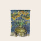 Vincent van Gogh Imperial Fritillaries in a Copper Vase 1887 (High Res & Restored Color Edit) Wall Hanging Gallery Image 1