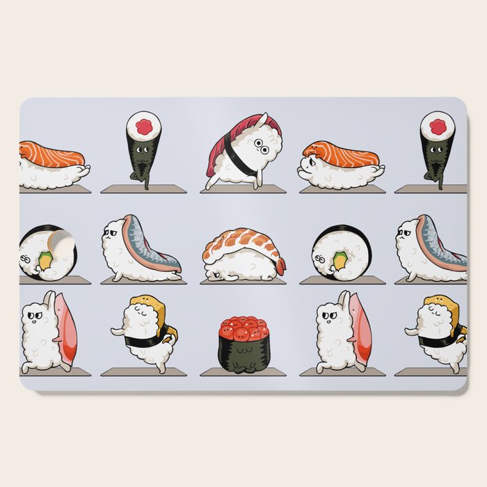 Sushi Yoga Cutting Board Gallery Image 1