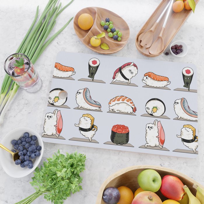 Sushi Yoga Cutting Board Gallery Image 2