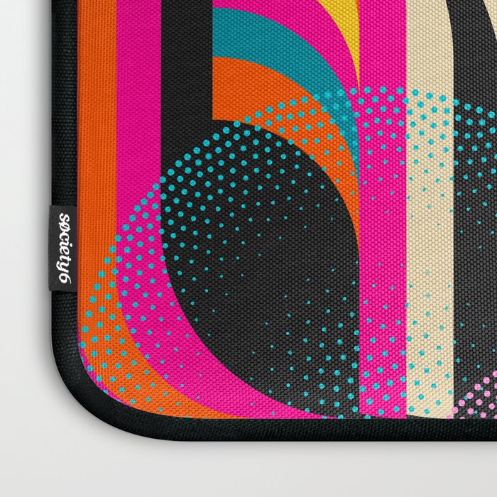 Folk Art Girls Illustration Laptop Sleeve Gallery Image 3